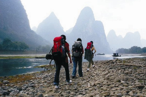 Hiking in Guilin