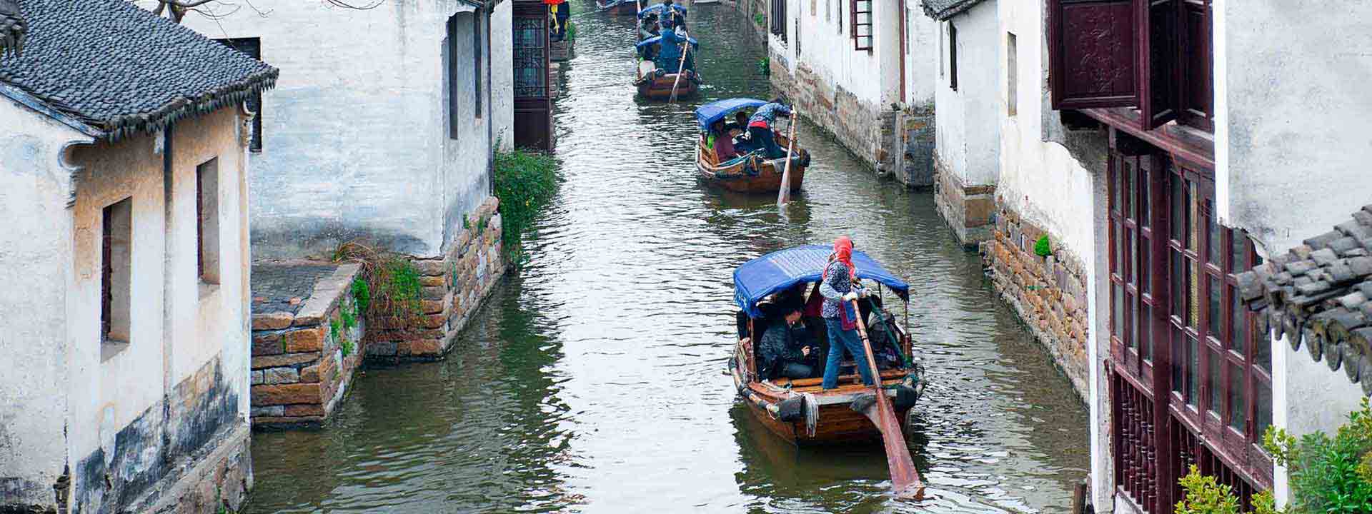 Leisure Boat at Gran Ganal, Suzhou Tours